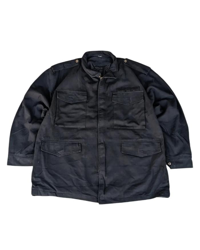 Jaket Parka M65 Pria ALPHA Hitam Size XL