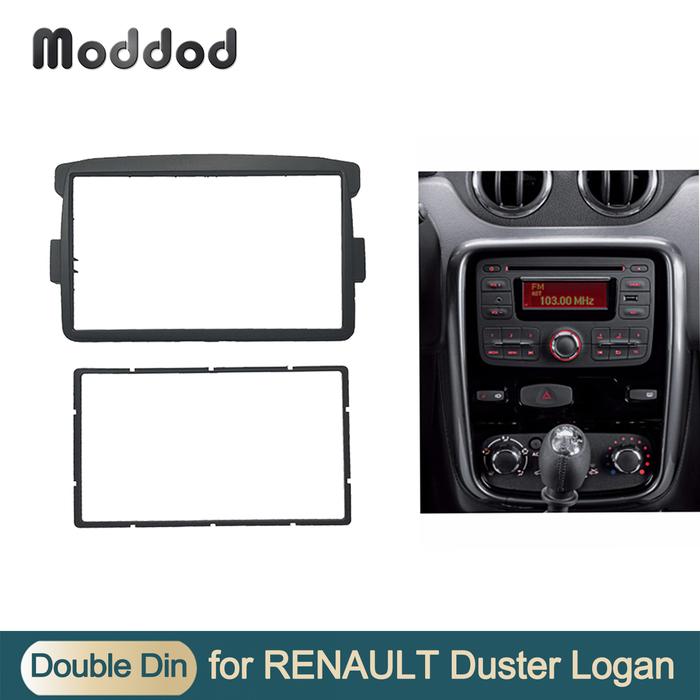 Double Din Fascia for RENAULT Duster Symbol Captur DACIA Duster