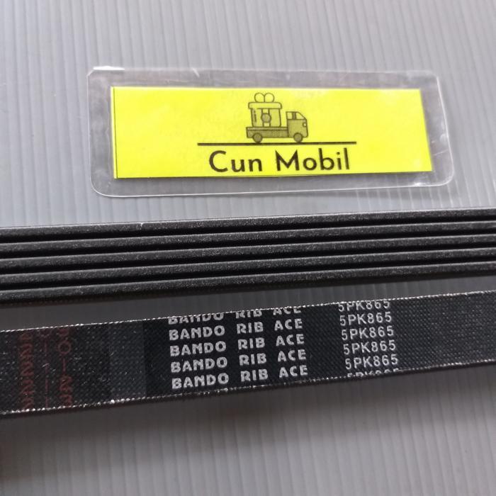 Ribt belt Bando 5PK 865 Kijang EFI 2000 cc untuk Alternator KI1