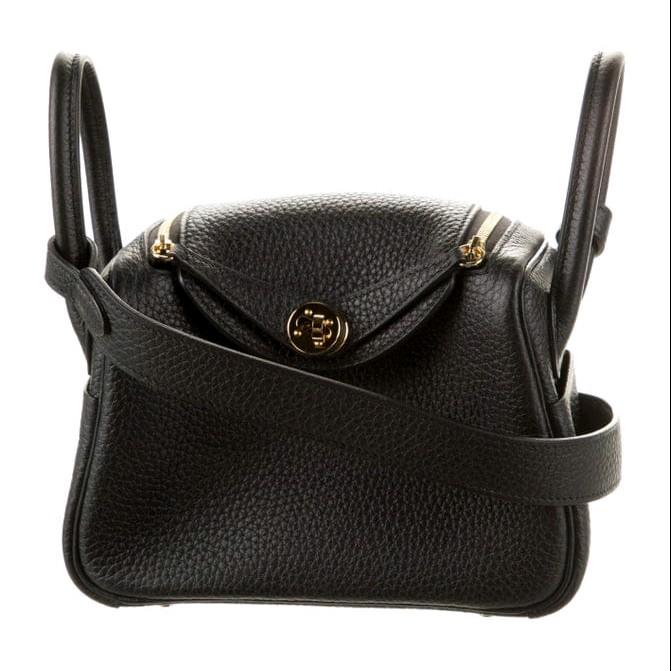 Tas 20Hermes Lindy20 Warna Hitam Premium Selempang Wanita