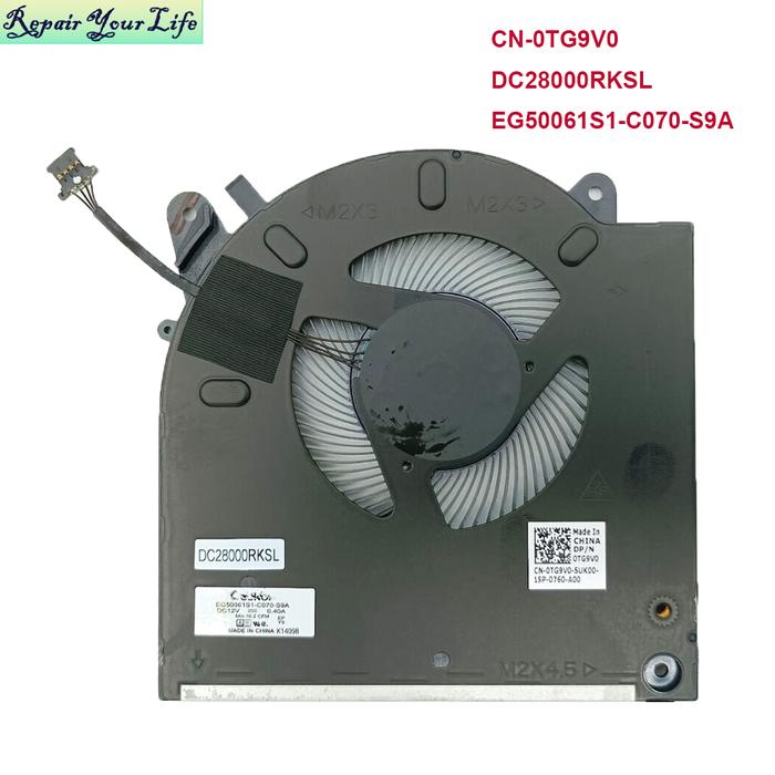 12V CPU GPU Cooler Fan Radiator For Dell Alienware M15 R3 R4 RTX 2070