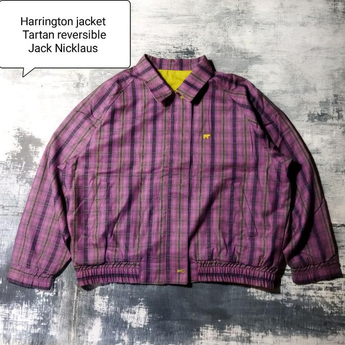 Jack Nicklaus Jaket Harrington Tartan Reversible untuk Gaya Anda