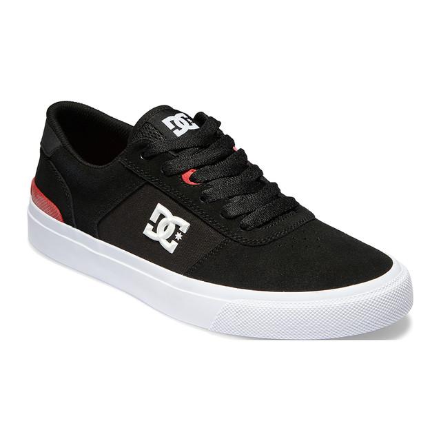 DC Mens Teknic S Black/White Vulcanized Shoe