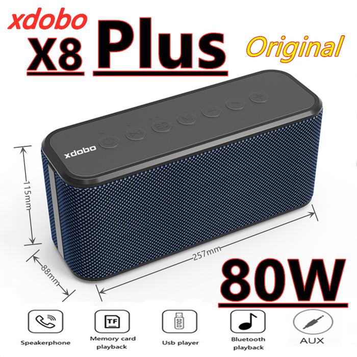 Xdobo X8 Plus Bluetooth Speaker 80W High Power Outdoor Waterproof