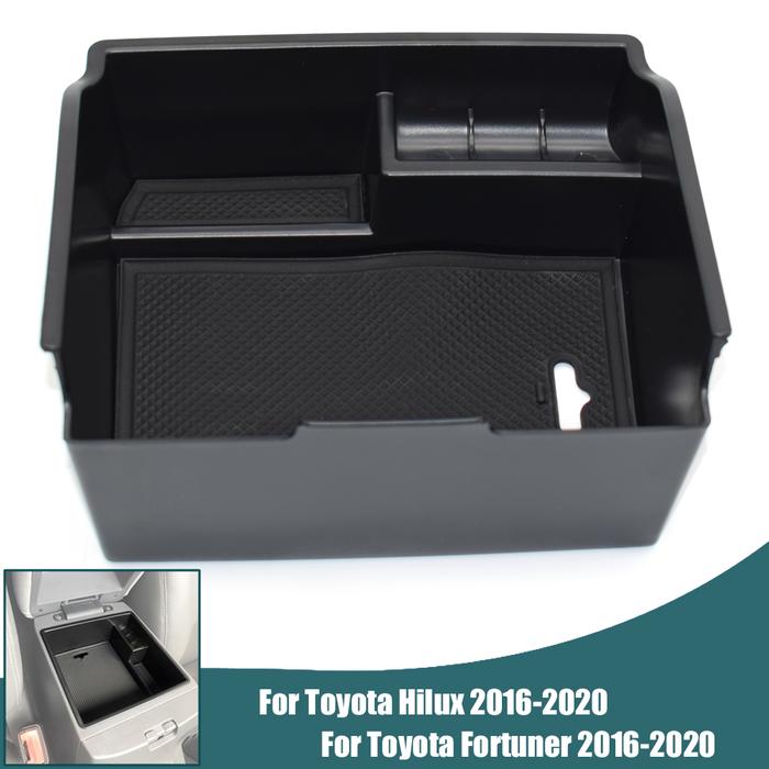 For Toyota Hilux 2015-2021 Car Armrest Storage Box Center Console