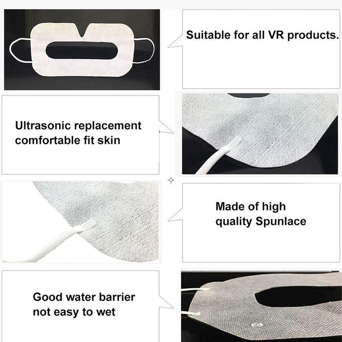 100/50PCS VR Mask Disposable Face Cover Mask Non-woven Sanitary Mask