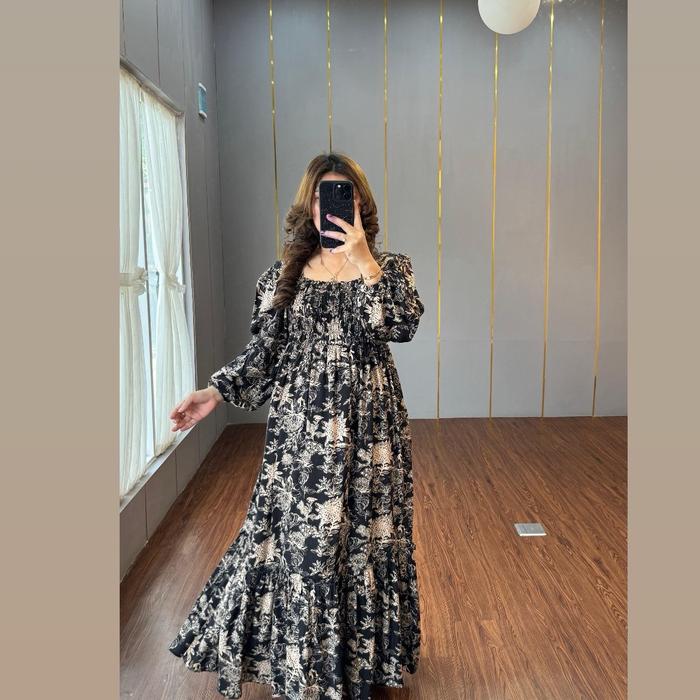 Miana dress sultan cantik mewah dan tidak panas