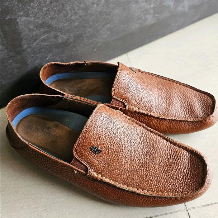 sepatu pria hush puppies original kulit asli real leather Shoes