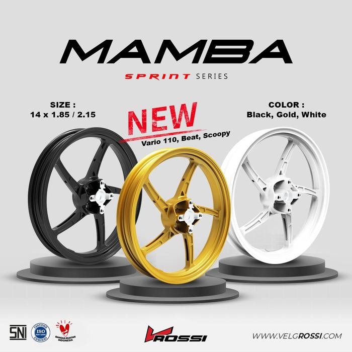 Velg Rossi Sprint Mamba 14" | Vario 110, 125