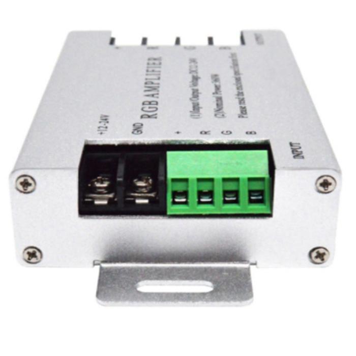10X 360W RGB Led Amplifier Controller DC12V-24V 30A Aluminum Shell
