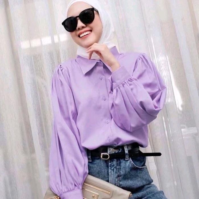 Blouse Vanilla Hijab Rumi