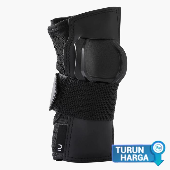 Decathlon OXELO Wrist Guard Skateboard Skating Dewasa Fit500 - Hitam - 8784957
