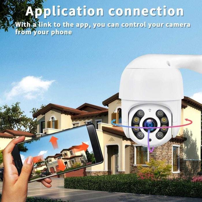 IP Camera CCTV Outdoor V380 Kamera CCTV Wireless 5MP Full HD 1080p WiFi Access PTZ Waterproof