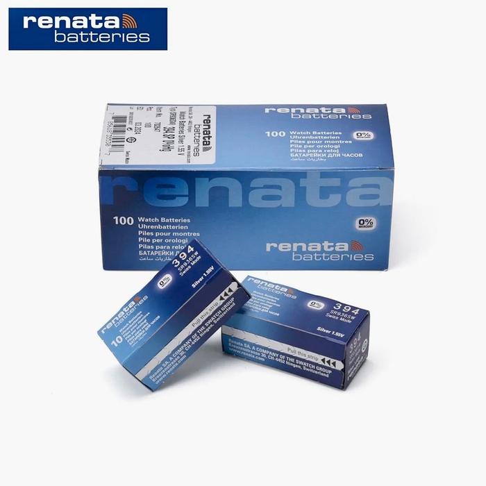 GROSIR ✅ 936 Baterai Jam Tangan SR936SW 394 936 Baterai Swiss Renata 1.55V