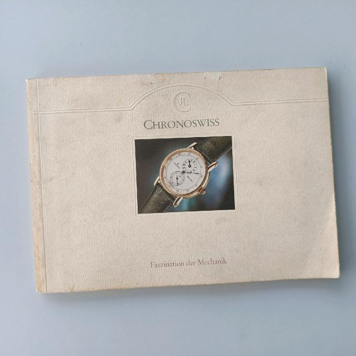 BUKU KATALOG JAM IMPORT CHRONOSWISS (ORIGINAL)