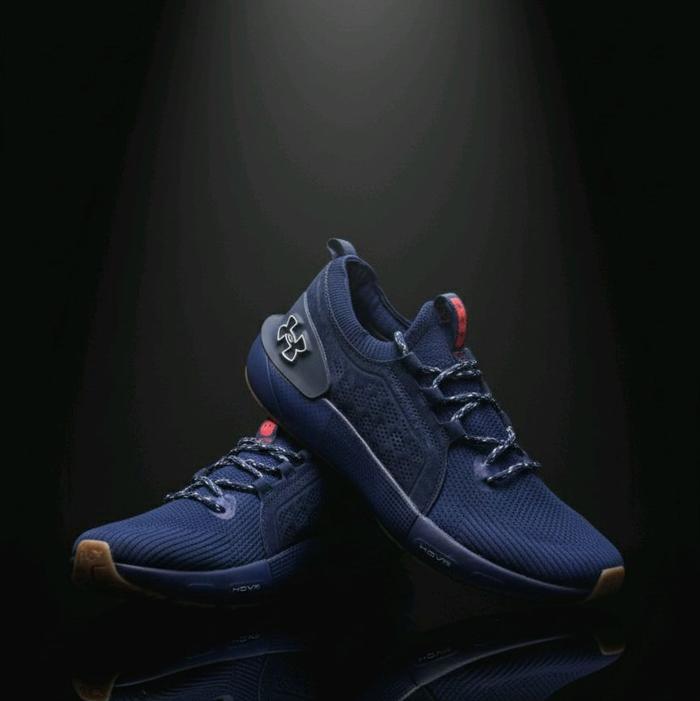 Sepatu Sneakers Under Armour HOVR Phantom 3 SE Navy (Golden Size 45)