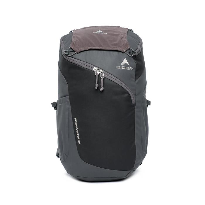Eiger Rockmaster Carrier 25 Liter Tas Ransel Hiking Backpack Traveling Gunung Hitam Original