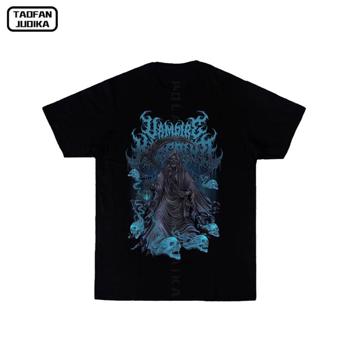 Kaos Metal Vampire Kingdom Kaos Pria Kaos Hitam Distro Boy| Neraka Suram| Hitam