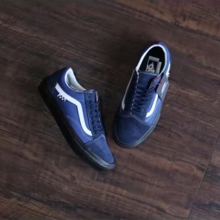 Oldskool Pro Skate Navy Black