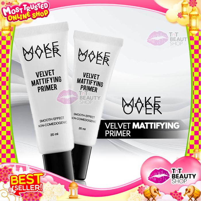 MAKE OVER Velvet Mattifying Primer Oily Skin 20 ml | MakeOver Makeup Primer | TnT Beauty Shop