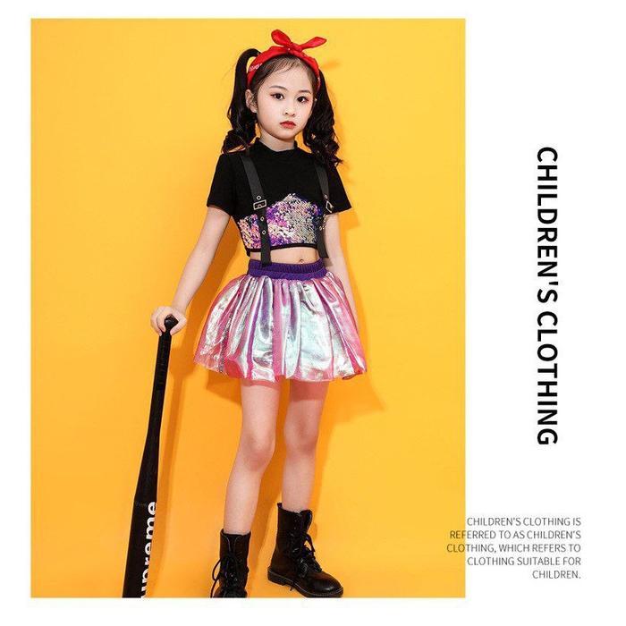 EKSLUSIF [JEWELS KIDS] LEYLA HIPHOP DANCE/SETELAN BAJU DANCE HIPHOP ANAK TANGGUNG /SETELAN BAJU FASH