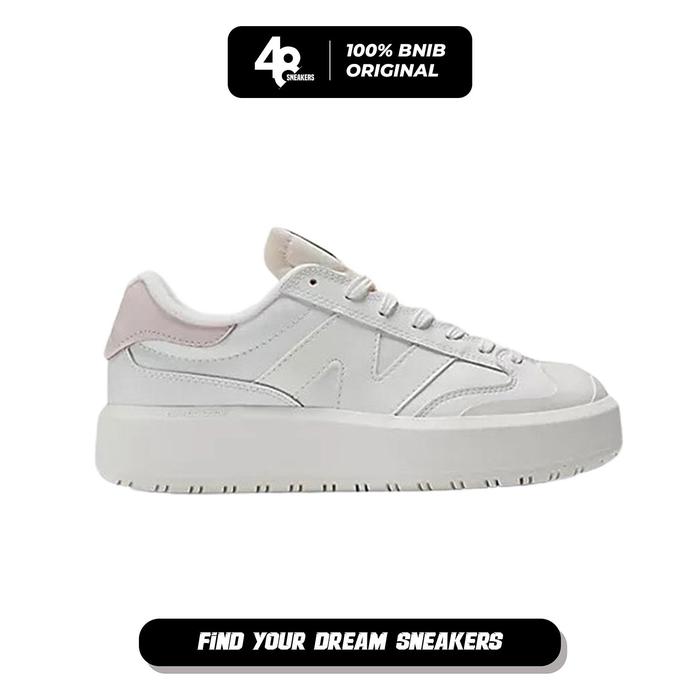 Sepatu Sneakers Wanita New Balance CT302 White Stone Pink (CT302LE) Original