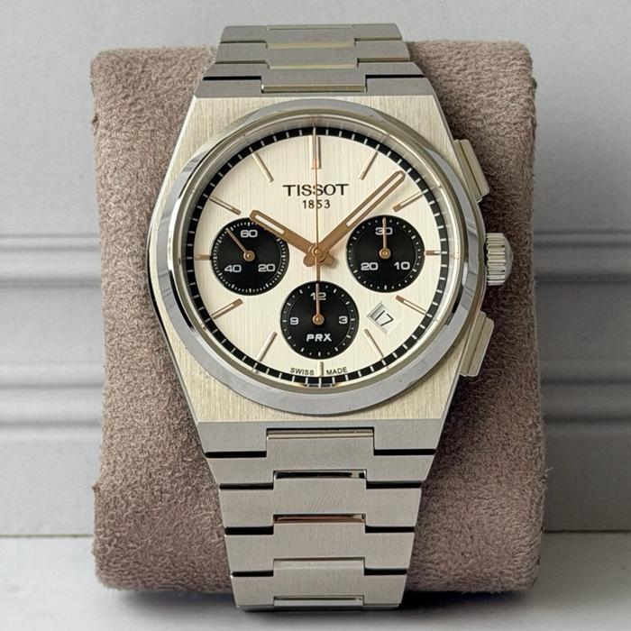 jam gangan Tissot prx powermatic, tissot prx chrono powermatic