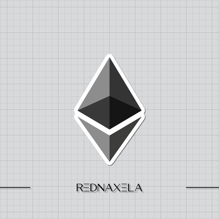 Stiker Vinyl Ethereum Logo Stiker Koper Stiker Laptop Outdoor Sticker