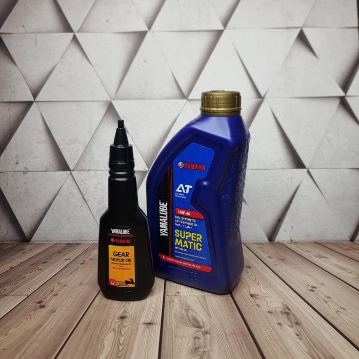 BEST SELLER Oli Super Matic + Oli Gardan yamalube Gear 150ml Aerox N Max Aerox 155