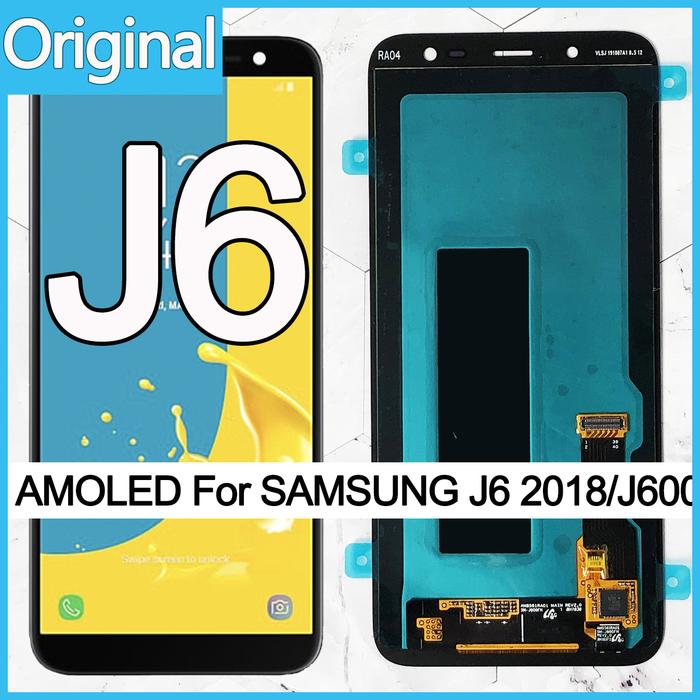 J600 LCD For Samsung Galaxy J6 2018 J600F J600Y LCD Display Touch