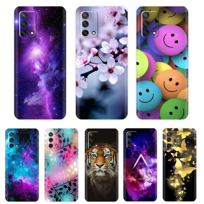 For OPPO A74 Case 2021 Soft TPU Phone Back Cover For OPPO A74 5G 4G