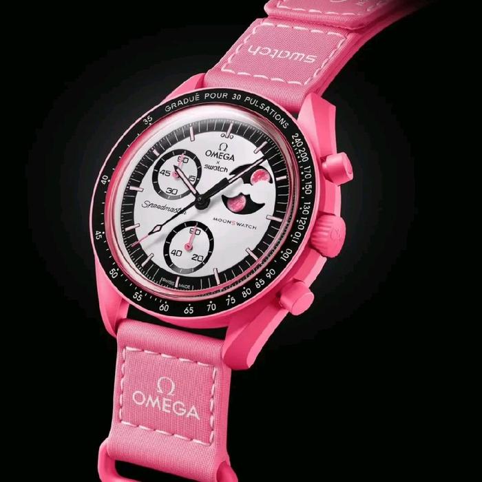 JAM TANGAN OMG X SWATCH MOONPHASE BIOCERAMIC FULLSET