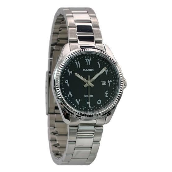 Jam Tangan Wanita Casio General LTP-1302D-1B3 / LTP 1302D 1B3 Original Garansi Resmi Huruf Arab