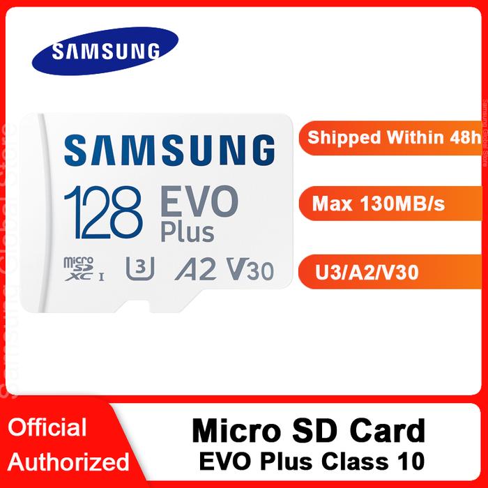SAMSUNG Memory Card EVO Plus Micro SD Card 64GB 128GB 256GB 512GB