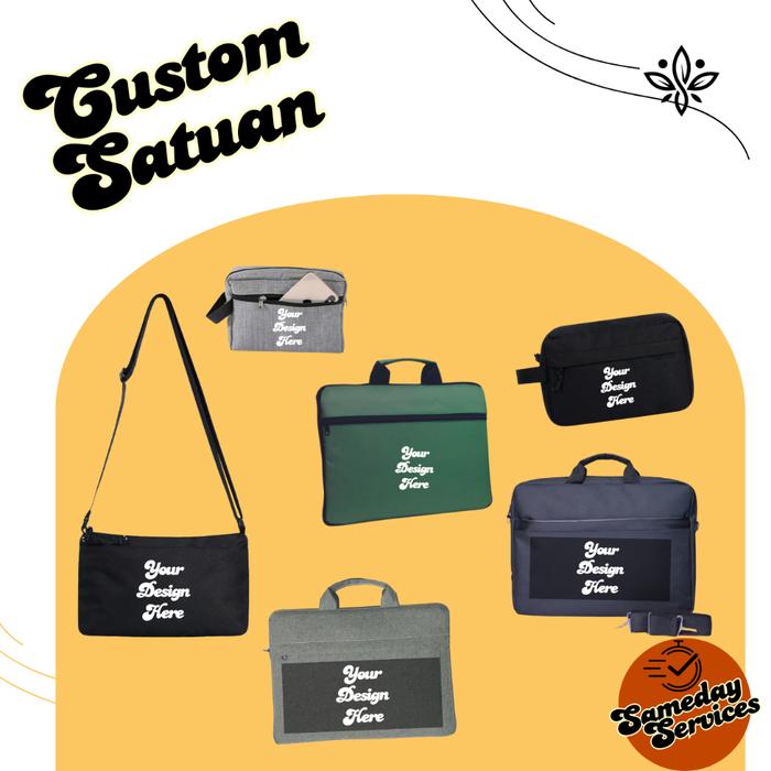 Tas Custom Satuan / Tas Laptop Custom / custom tas