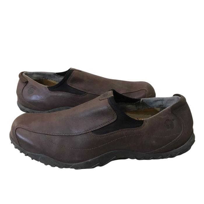 The Original Timberland Boots low shoes wine brown  Size 45 eur  Made in vietnam
