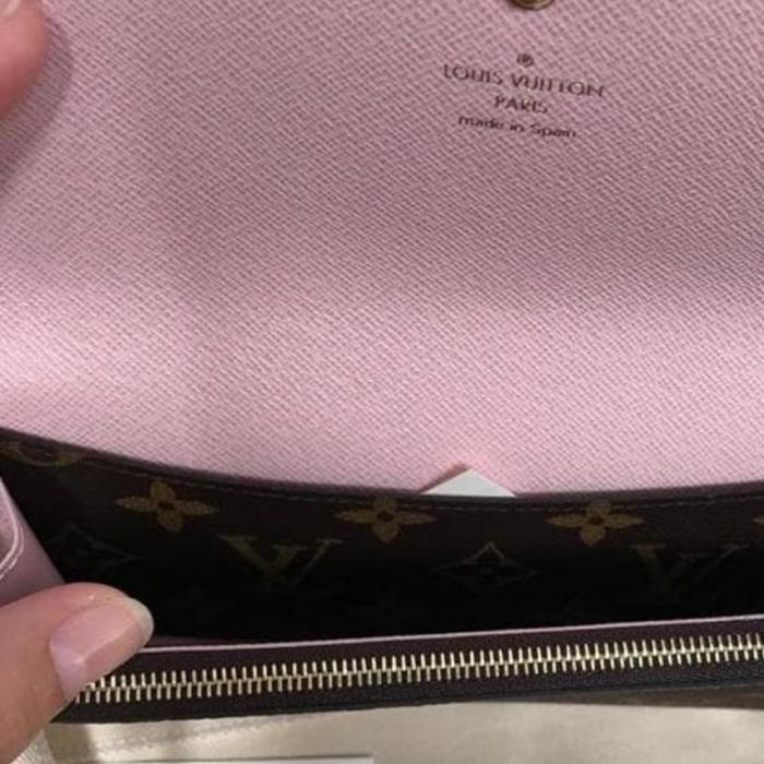 DOMPET WANITA LV EMILIE PINK ORIGINAL