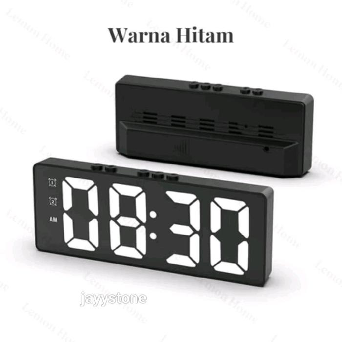 JAM MEJA DIGITAL LED WEKER TABLE ALARM  CLOCK