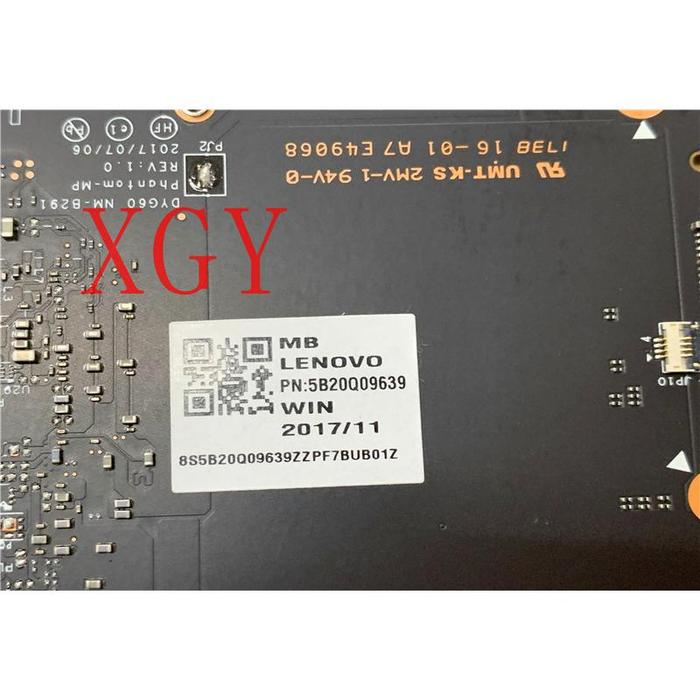 Asli UNTUK DELL Presisi 17 7730 MOTHERBOARD SRCKN I9-8950HK 1DY8W