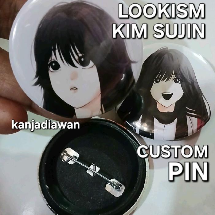 Pin Lookism Kim Sujin Custom Pin