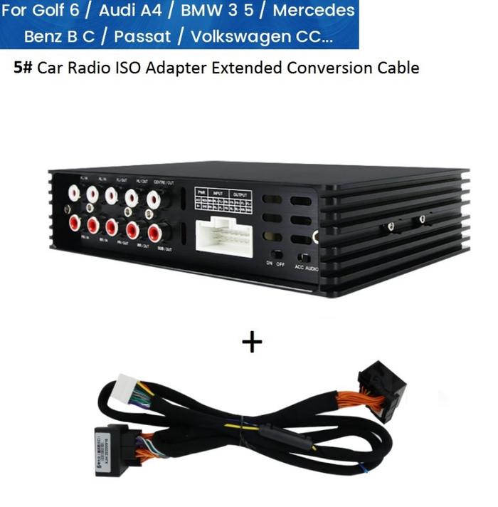 5#Cable 31EQ Car Audio Power Amplifier DSP Processor Amp Equalizer
