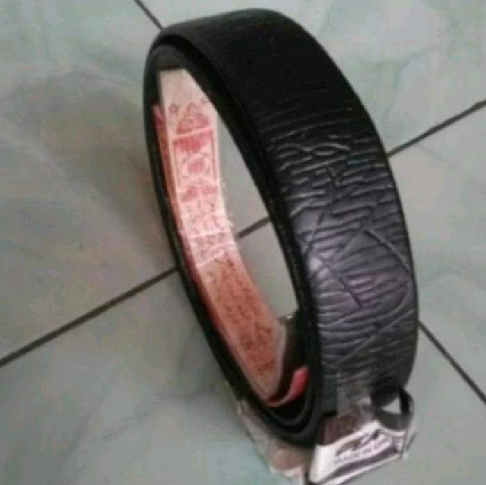 sabuk resleting plus kulit rajah