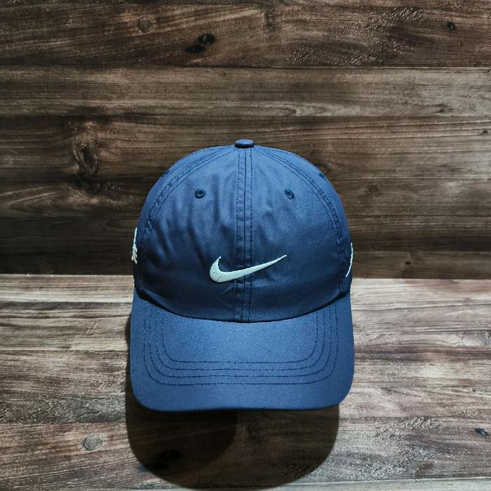 topi baseball caps nike vintage logo nilon
