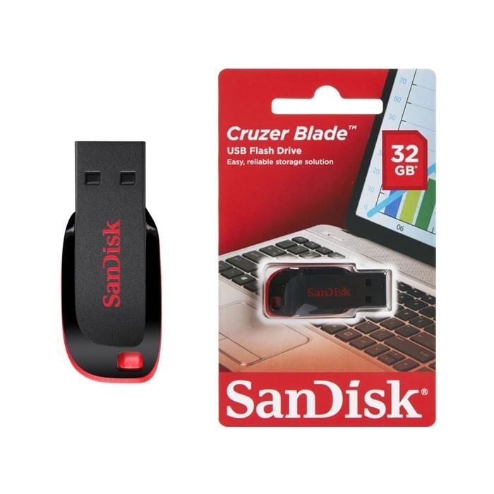 Flashdisk SanDisk 32GB USB 2.0 Cruzer Blade CZ50 Original