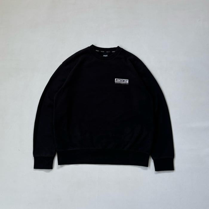 Crewneck Bunker Buster Black Sweatshirt