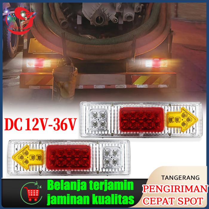 Stop Lamp Truck Lampu Lampu Rem Stop Lamp Truk 24/12 Volt Universal