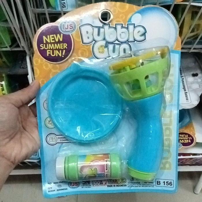 Mainan Bubble Gun Lumba Lumba