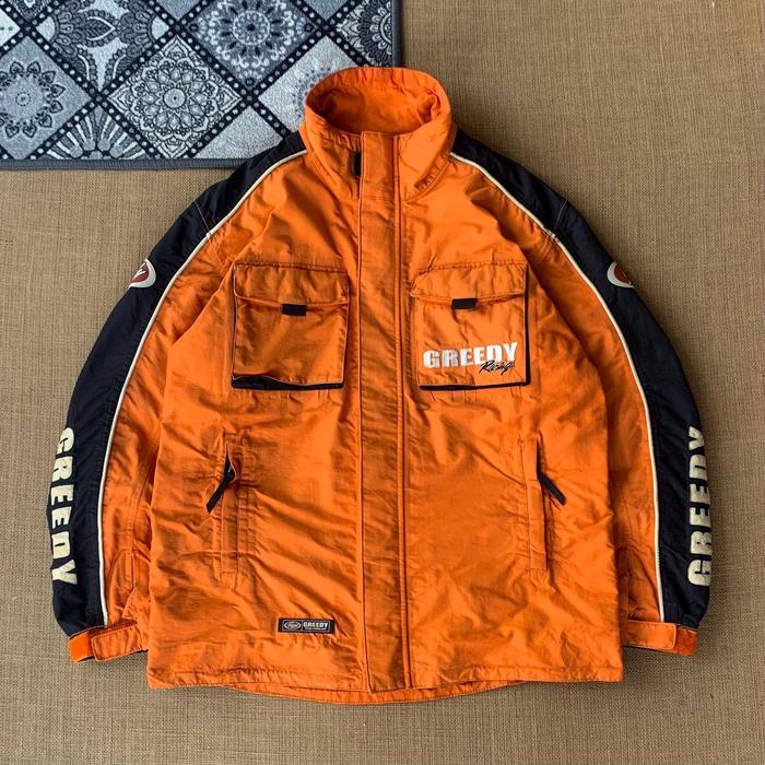 jaket Jaket Motor Greedy size L 100% original 290626S