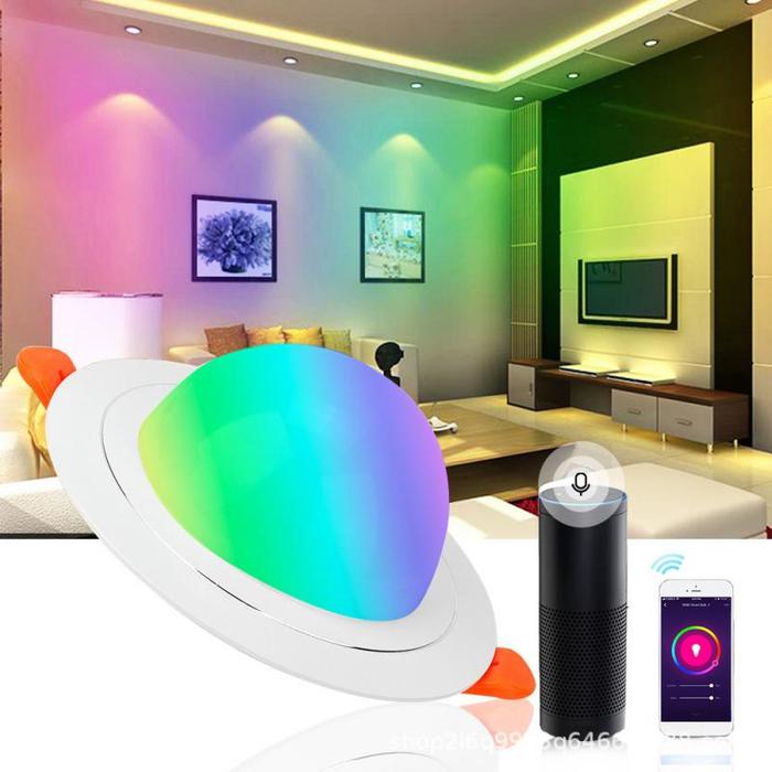 Rgbw Change Wifi Led Lamp 7w Wifi Led Lamp Timing Remote Control