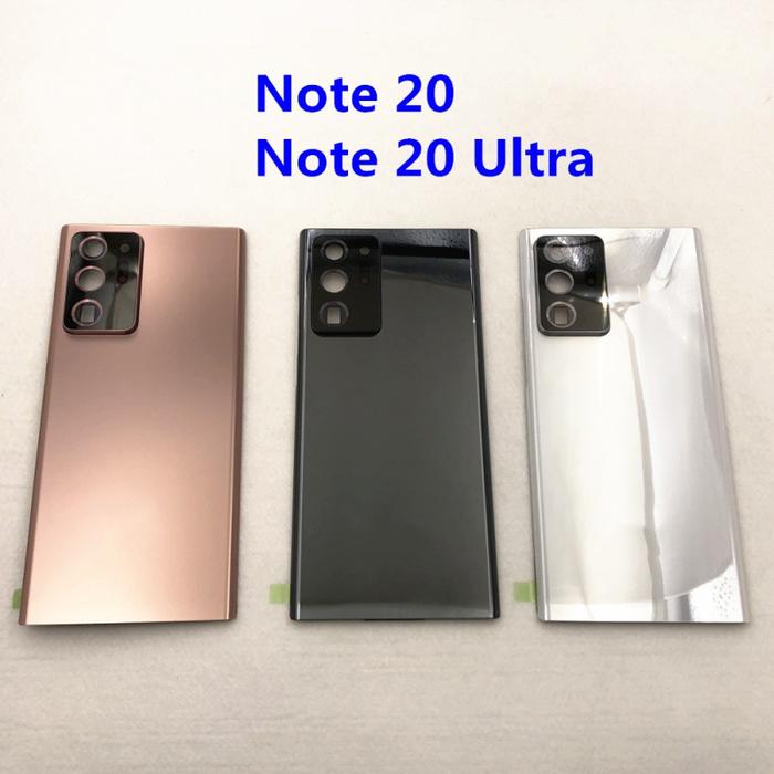 For SAMSUNG Galaxy Note 20 Note20 Ultra Back Case Battery Cover Glass